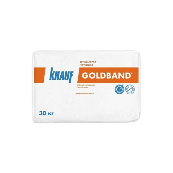 Штукатурка гипсовая Knauf Гольдбанд 30 кг 2864