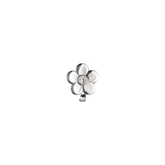Декоративный крючок PRIMANOVA ЦВЕТОК, прозрачный M-B2504-16