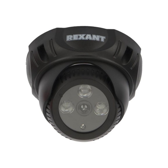 Муляж камеры видеонаблюдения REXANT RX-301 внутренней установки 45-0301 Муляж камеры видеонаблюдения REXANT RX-301 внутренней установки 45-0301