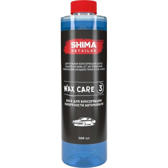 Консервирующий воск SHIMA DETAILER WAX CARE 500 мл 4634444147951 Консервирующий воск SHIMA DETAILER WAX CARE 500 мл 4634444147951