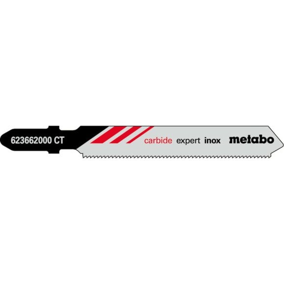 Пилки T118AHM по металлу 3 шт (51х1.1 мм; HM) Metabo 623662000