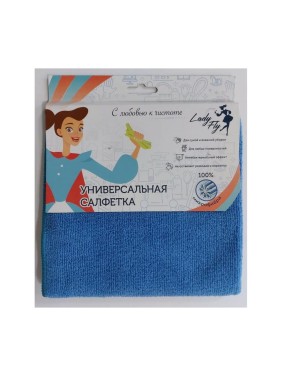Набор салфеток Lady Fly 40x40, 250 2 шт., оверлок LF4040/250H2 Набор салфеток Lady Fly 40x40, 250 2 шт., оверлок LF4040/250H2