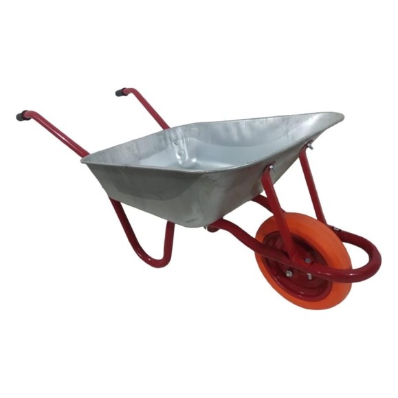 Садово-строительная тачка LWI 90 л, 180 кг, с полиуретановым колесом LWI90ПУСад