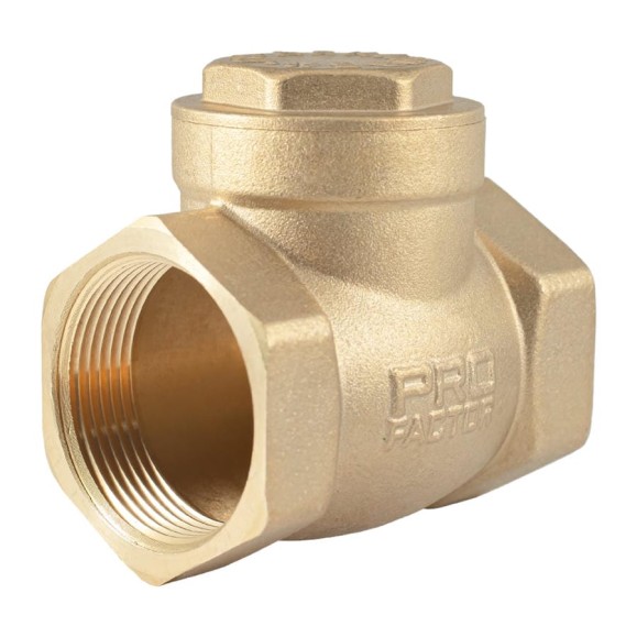 Обратный клапан PROFACTOR горизонтальный, в/в 1 1/2" PF CV 249.40