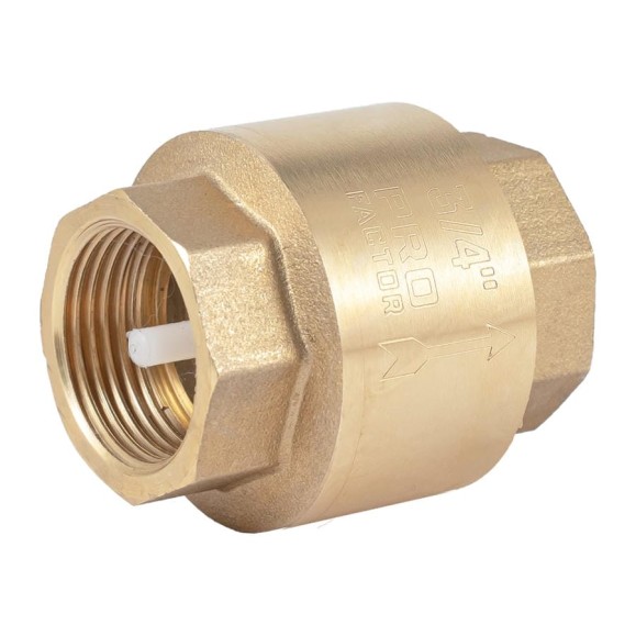 Обратный клапан PROFACTOR с ПВХ штоком, в/в 3/4" PF CV 241P Обратный клапан PROFACTOR с ПВХ штоком, в/в 3/4" PF CV 241P