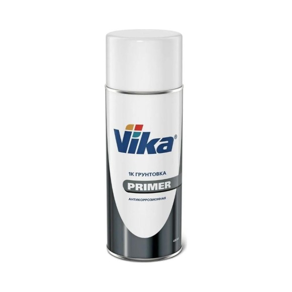 Алкидная грунтовка-праймер VIKA Primer аэрозоль, белая, 520 мл О00521