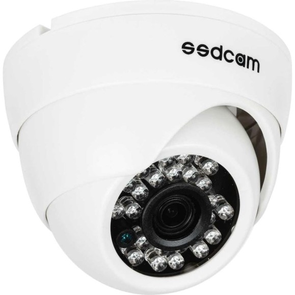Купольная внутренняя камера видеонаблюдения SSDCAM HD-AHD АН-443 00000000809 Купольная внутренняя камера видеонаблюдения SSDCAM HD-AHD АН-443 00000000809