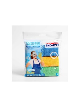 Салфетка из микрофибры SMART 30х30, №3 72430