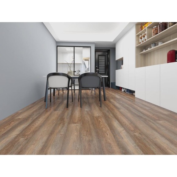 Виниловый пол FLOORWOOD Unit Дуб Тизоль 43 класс, толщина 4 мм, с микрофаской, влагостойкий, 2,6352 кв. м 4402
