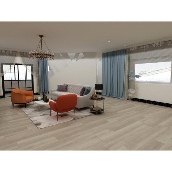 Ламинат Floorwood Genesis Дуб Мэйсер 43 класс, толщина 5 мм, влагостойкий, с микрофаской, 2.442 кв. м MV 86046-3