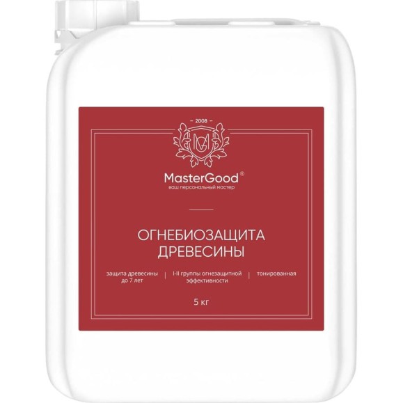 Огнебиозащита ОЗП Proff 1-2 группа (тонированная) (5 кг) MasterGood MG MG-ОЗПproff-5/ТОН