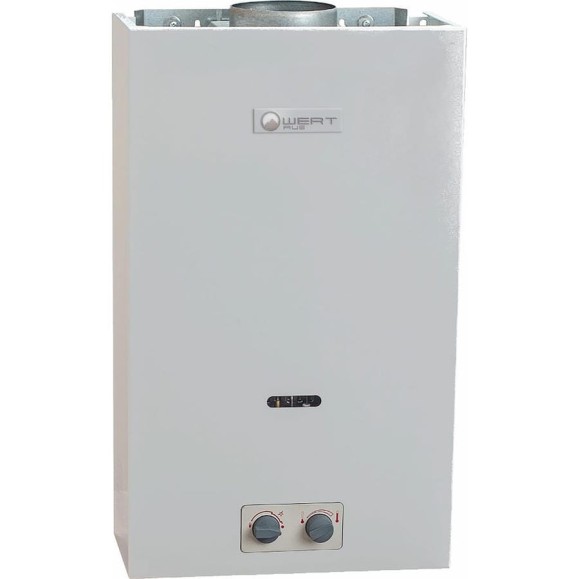 Газовый проточный водонагреватель WERTRUS 10Р Серый W1410PS Газовый проточный водонагреватель WERTRUS 10Р Серый W1410PS