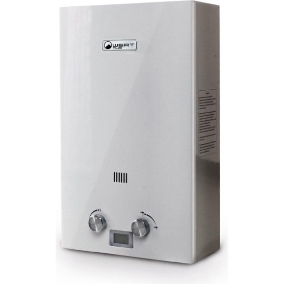 Газовый проточный водонагреватель WERTRUS 12E SILVER W1411 Газовый проточный водонагреватель WERTRUS 12E SILVER W1411