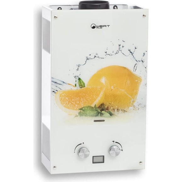 Газовый проточный водонагреватель WERTRUS 10EG LEMON W1406 Газовый проточный водонагреватель WERTRUS 10EG LEMON W1406