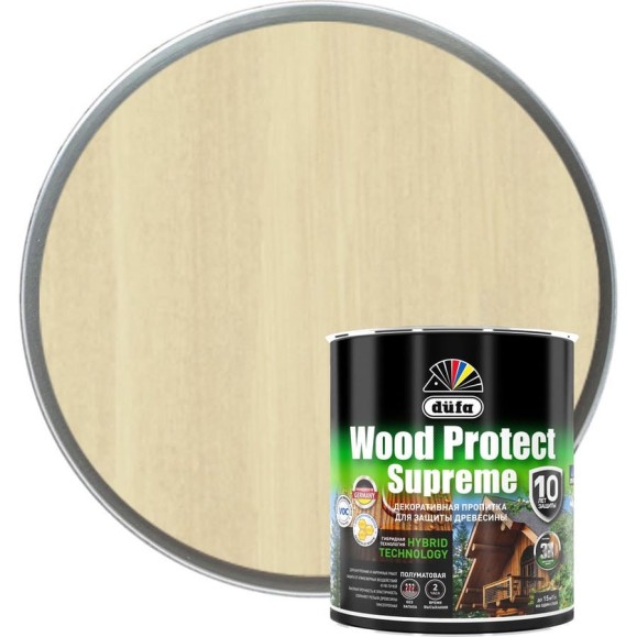 Пропитка Dufa WOOD PROTECT Supreme, бесцветная 0.75 л МП00-008333 Пропитка Dufa WOOD PROTECT Supreme, бесцветная 0.75 л МП00-008333