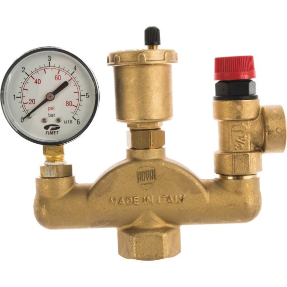 Группа безопасности котла Royal Thermo 1 вн. НС-1073888 Группа безопасности котла Royal Thermo 1 вн. НС-1073888