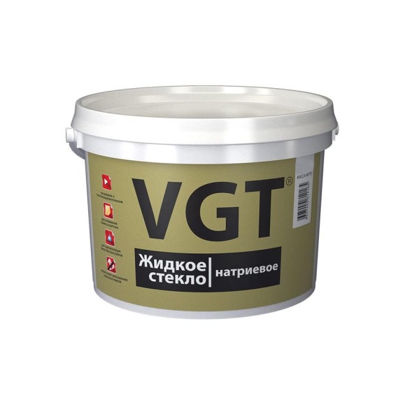 Жидкое натриевое стекло VGT 15 кг 11607742