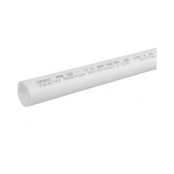 Полипропиленовые трубы КРОСС PPRC 110 мм., 4 м SDR11 (PN10) 60176