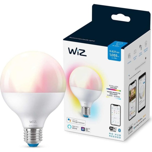 Wi-Fi лампа Wiz BLE 75WG95E27922-65RGB1PF/6 929002383902