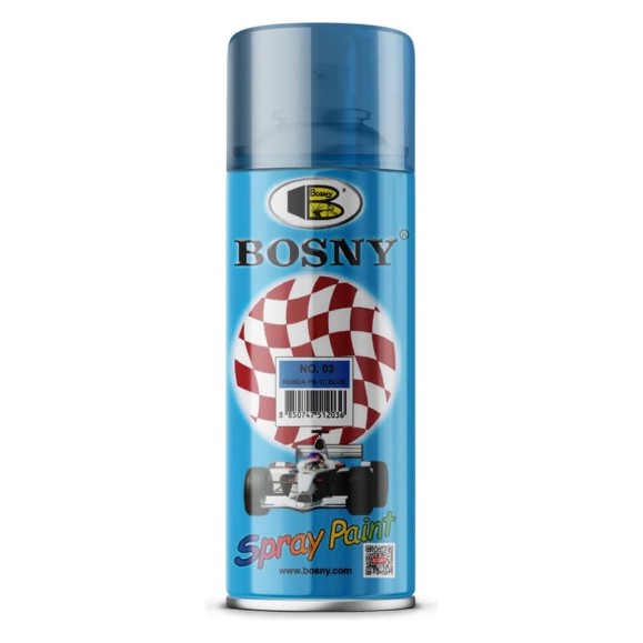 Тонировочный лак Bosny синяя Хонда PB-1C RAL p5010, O3 Тонировочный лак Bosny синяя Хонда PB-1C RAL p5010, O3