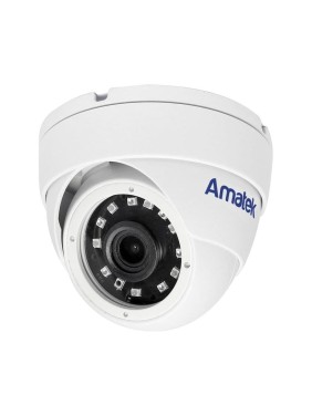 Купольная антивандальная IP видеокамера Amatek AC-IDV502MX 2.8 mm 5Мп 7000665