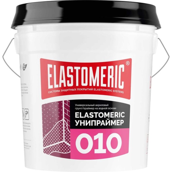 Универсальная акриловая концентрированная грунтовка Elastomeric Systems Elastomeric 010 17 кг 0010001