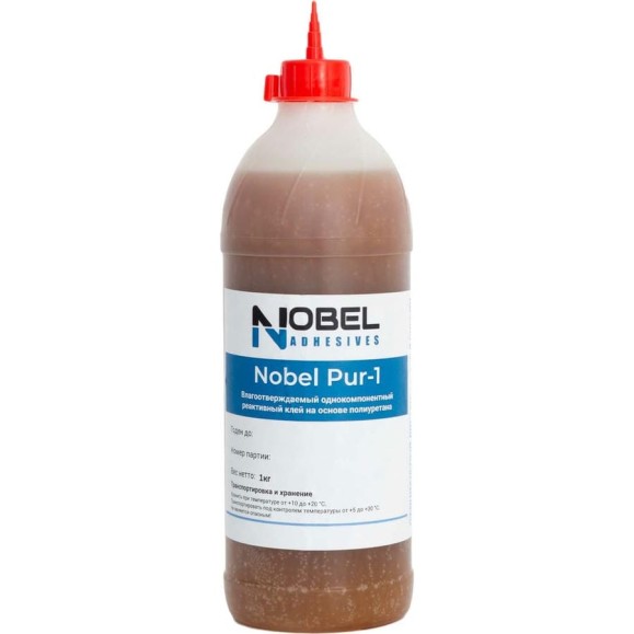 Клей-герметик NOBEL, на основе полиуретана PUR-1, 1 кг 07-0034 07-7067 Клей-герметик NOBEL, на основе полиуретана PUR-1, 1 кг 07-0034 07-7067