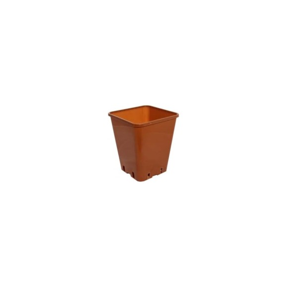 Горшок для рассады Ангора 5 л, 20x20x23 см, терракотовый А5503тр