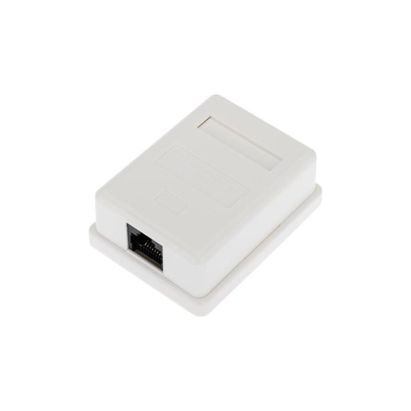 Компьютерная внешняя неэкранированная розетка REXANT 1-порт RJ-45 (8P8C), UTP категория 6 03-0132 Компьютерная внешняя неэкранированная розетка REXANT 1-порт RJ-45 (8P8C), UTP категория 6 03-0132