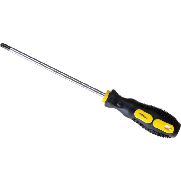 Отвертка TORX Эврика T30х150мм 6мм магнитная ER-7DT-06 988158 Отвертка TORX Эврика T30х150мм 6мм магнитная ER-7DT-06 988158