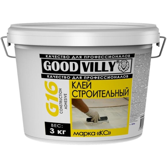 Строительный клей ГАММА Good Villy Кс 3 кг 233965