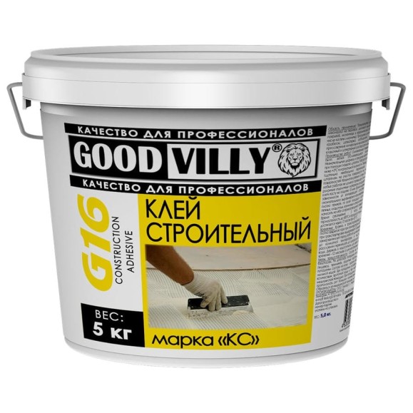 Строительный клей ГАММА Good Villy Кс 5 кг 233966