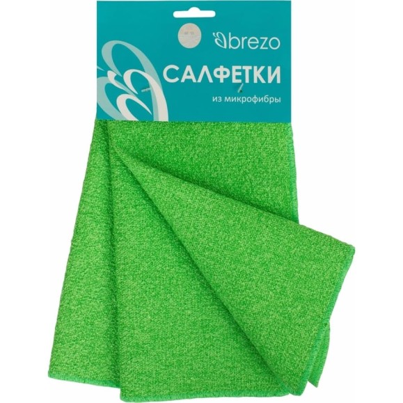 Абразивные салфетки-скребки BREZO микрофибра, цвет зеленый, 3 шт., арт. 95411 Абразивные салфетки-скребки BREZO микрофибра, цвет зеленый, 3 шт., арт. 95411