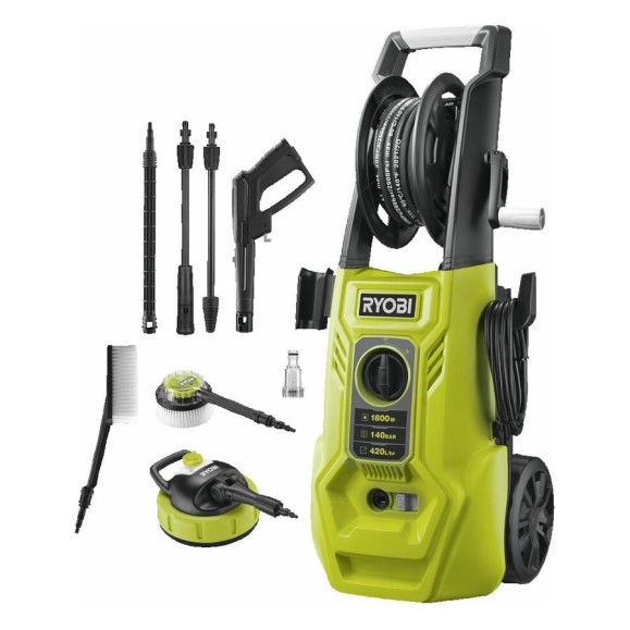 Мойка высокого давления Ryobi RY140PWA-P 5133005423 Мойка высокого давления Ryobi RY140PWA-P 5133005423