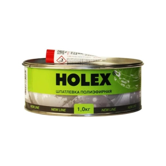 Полиэфирная шпатлевка Holex NEW LINE SOFT 1 кг HAS-381966