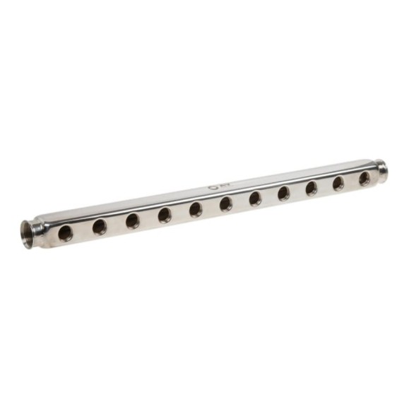 Коллектор AV Engineering 1/2x11 выходов, односторонний AVE155034