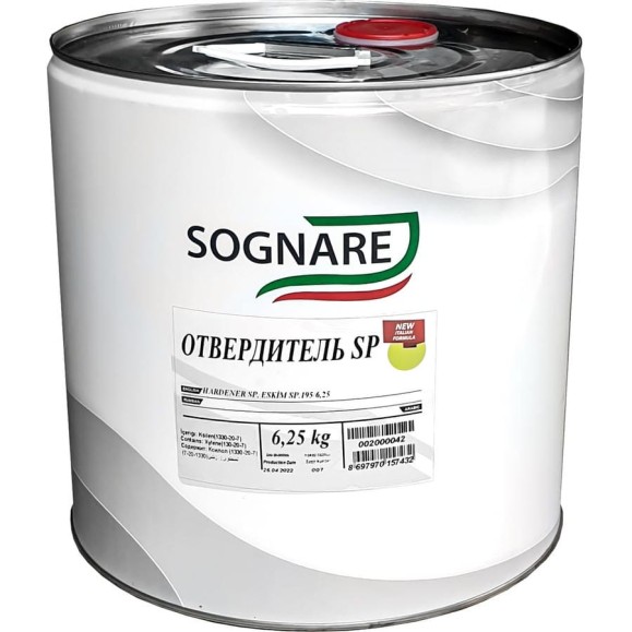 Отвердитель SOGNARE 6,25 кг SP.195/6.25 Отвердитель SOGNARE 6,25 кг SP.195/6.25