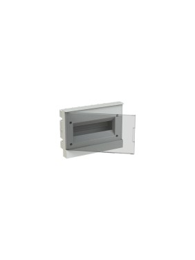 Бокс в нишу ABB ЩРв-П-12М серая дверь Basic E с клеммами 1SZR004002A1204