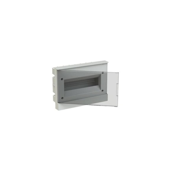 Бокс в нишу ABB ЩРв-П-12М серая дверь Basic E с клеммами 1SZR004002A1204