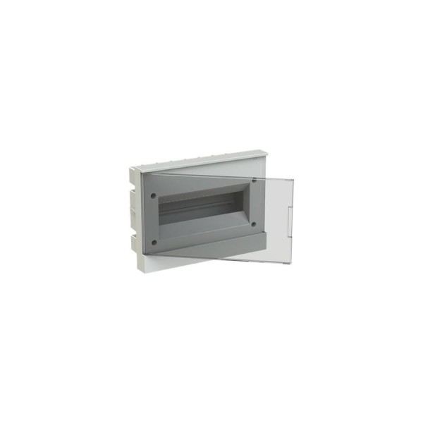 Бокс в нишу ABB ЩРв-П-12М серая дверь Basic E с клеммами 1SZR004002A1204