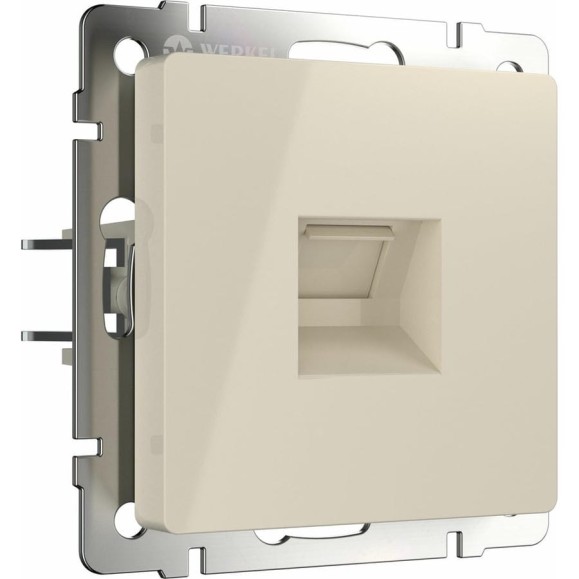 Розетка Ethernet RJ-45 WERKEL W1181003/ (слоновая кость) a051467