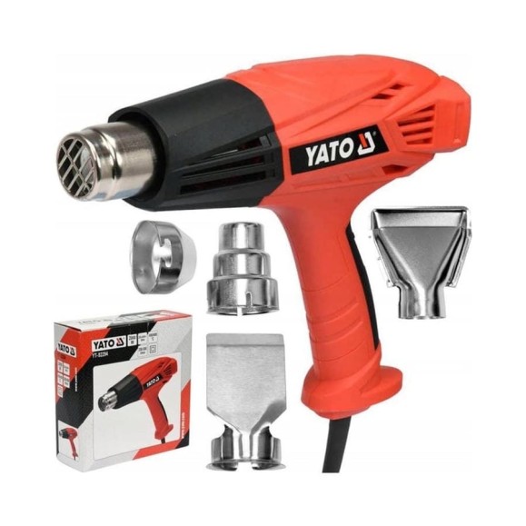 Технический фен YATO 2000Вт, 450-600C YT-82294