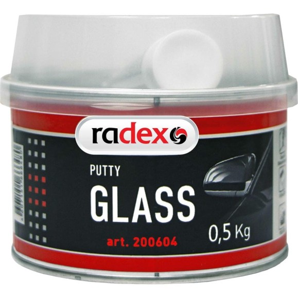 Шпатлевка со стекловолокном RADEX GLASS 0,5 кг с отвердителем 10201050