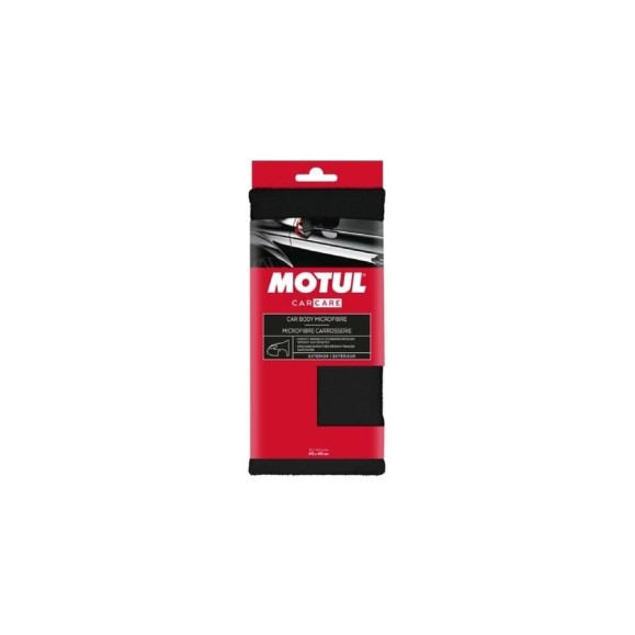 Микрофибра для очистки кузова MOTUL Car Body Microfibre без кромки из мягких волокон, 1 шт. 110109
