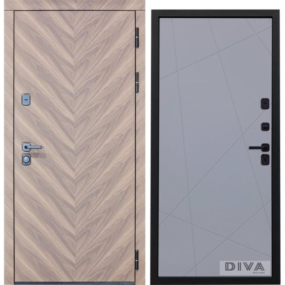 Дверь DIVA 98 2050x860 мм Правая Орех шоколадный - Д11 Силк Маус УТ-00075859 Дверь DIVA 98 2050x860 мм Правая Орех шоколадный - Д11 Силк Маус УТ-00075859