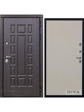 Дверь DIVA 38 2050x960 мм Правая Венге - Д11 Софт Шампань УТ-00075100