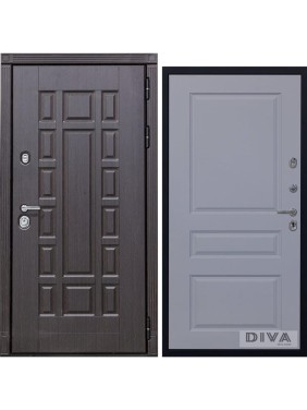 Дверь DIVA 38 2050x960 мм Правая Венге - Д13 Силк Маус УТ-00073333