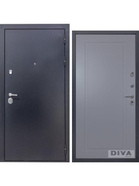 Дверь DIVA 40 2050x860 мм Правая Титан - Н10 Силк маус УТ-00073527