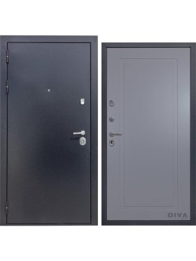 Дверь DIVA 40 2050x860 мм Левая Титан - Н10 Силк маус УТ-00073480