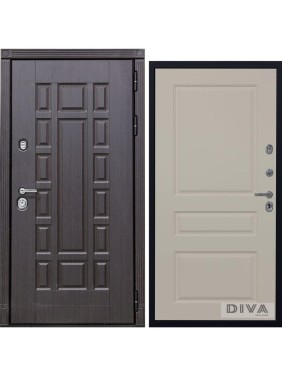 Дверь DIVA 38 2050x960 мм Правая Венге - Д13 Софт шампань УТ-00075117